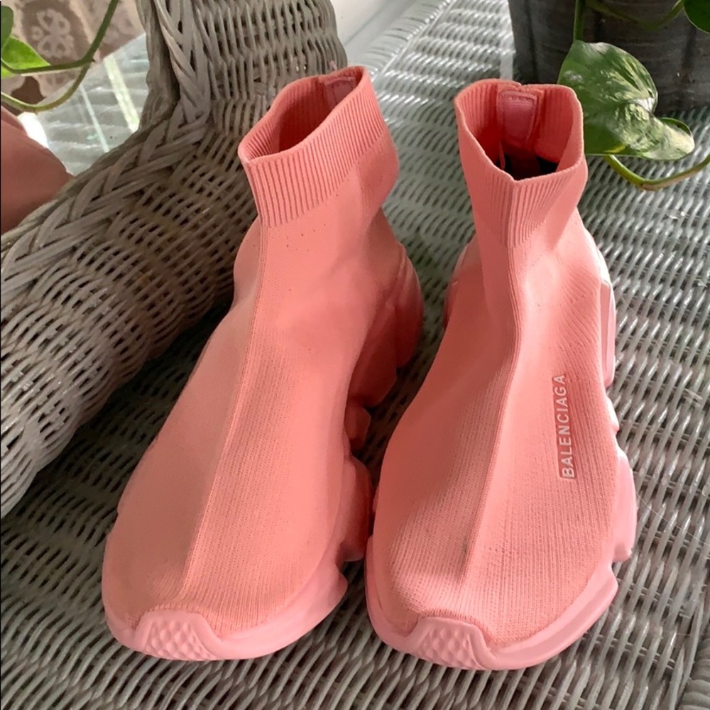 Speed Knit Chunky Sneakers Balenciaga